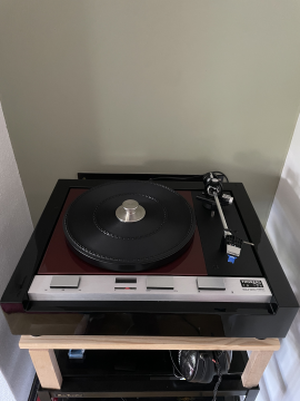 Thorens TD 125 Mk1, restaurerad.