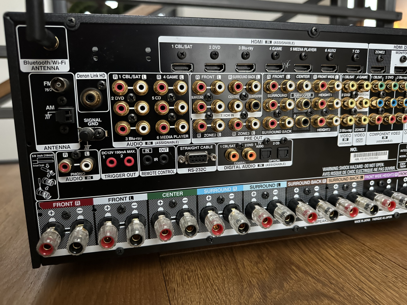 Denon AVR-X7200W Denon AVR-X7200W - Bild 7 av 7