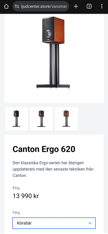 Canton Ergo 620, även byte golvhögtalare  - Bild 6 av 6