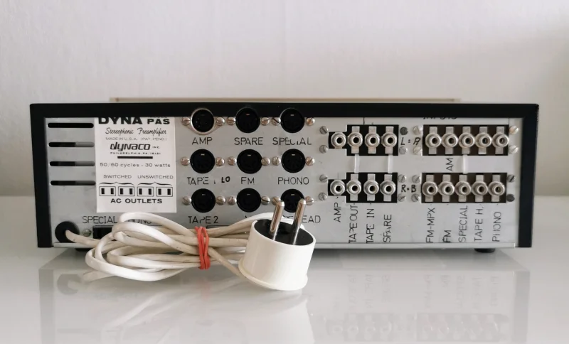 Dynaco PAS-3X Rör Förförstärkare Dynaco PAS-3X Rör Förförstärkare - Bild 8 av 9
