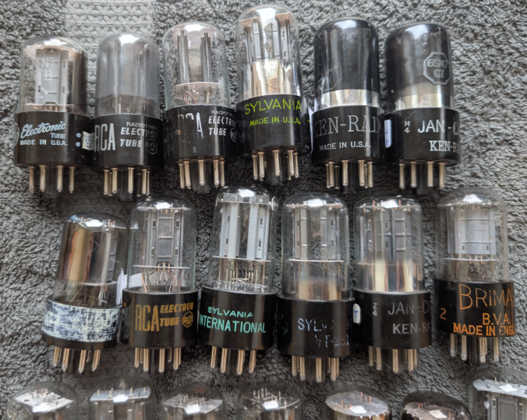 6SN7 audiofil rör säljes! - Bild 2 av 3