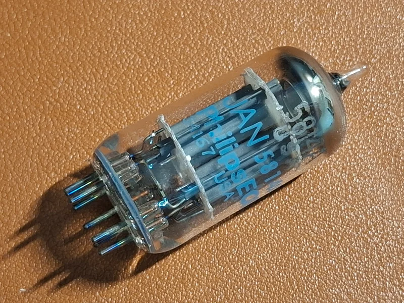 Philips ECG JAN 5814A / ECC82 / 12AU7 &ndash; Matchat NOS - Bild 5 av 8