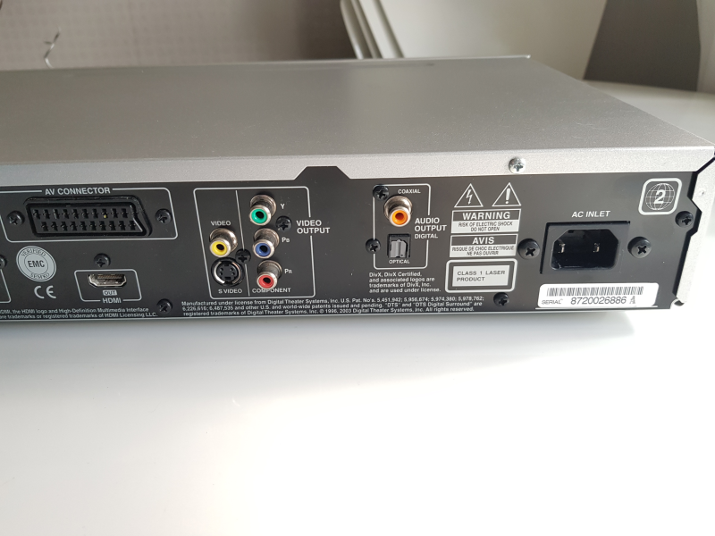 Onkyo DV-SP504E / SACD Spelare / DVD  - Bild 9 av 9
