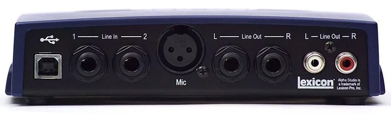 Lexicon Alpha  USB audio interface - Bild 2 av 2