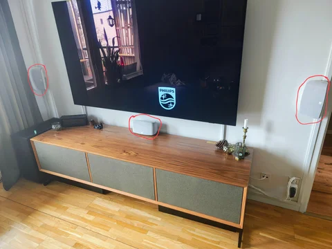 5st Dali Fazon Sat högtalare