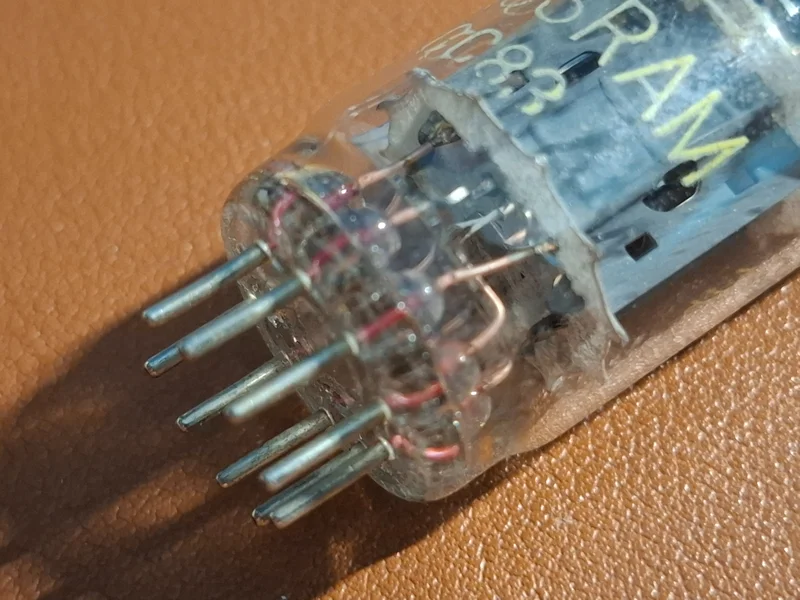 Matchat par Tungsram ECC83 / 12AX7 &ndash; Testar som NOS  - Bild 5 av 5