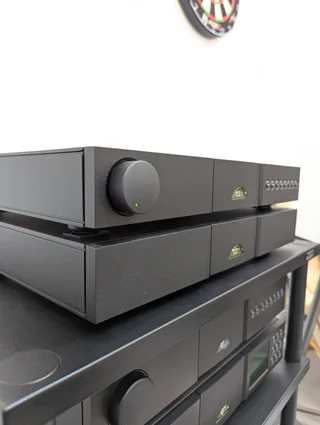 Naim NAC 122x för- och NAP 150x slutsteg