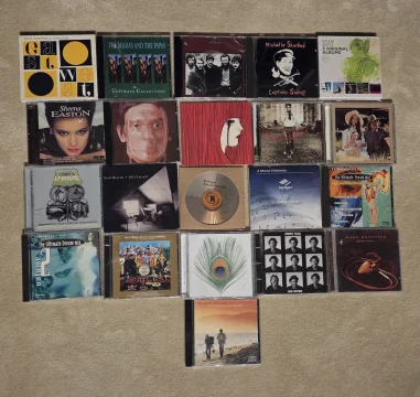 Cd skivor bortsk&auml;nkes 