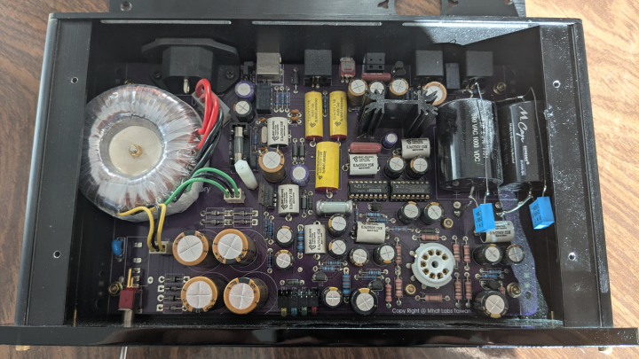 MHDT labs Havana NOS tube DAC