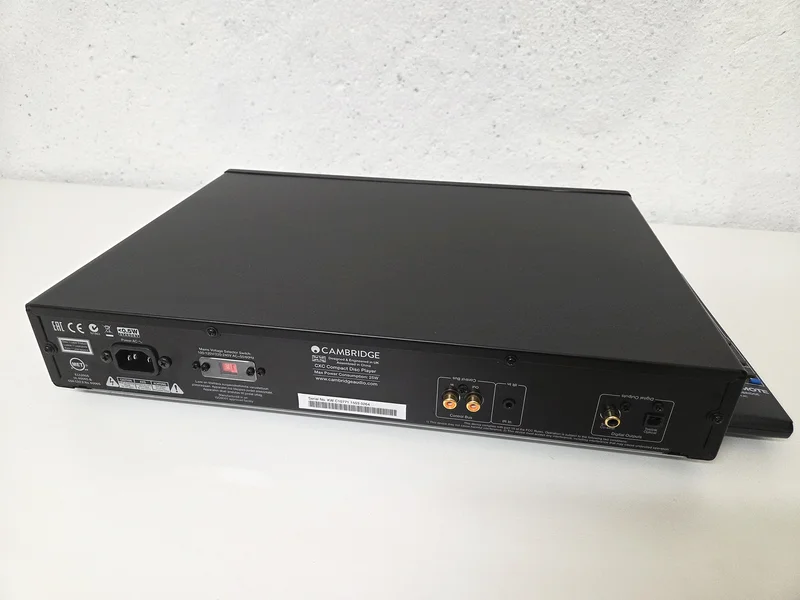 Cambridge Audio CXC CD-transport svart Cambridge Audio CXC CD-transport svart - Bild 4 av 4