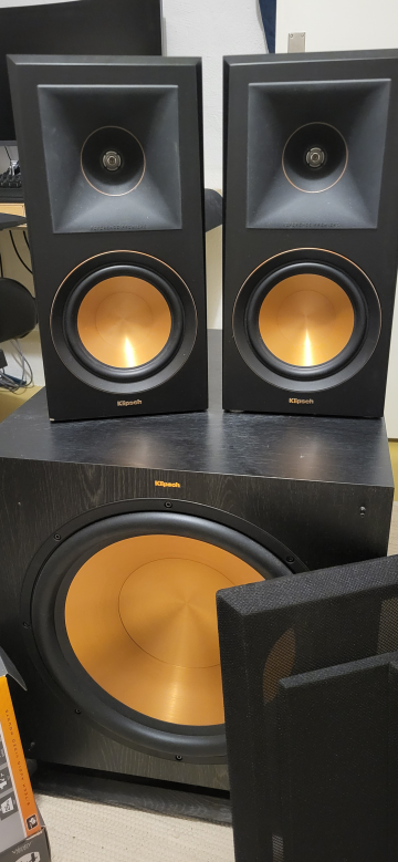 Klipsch RP600M & Klipsch SPL 150