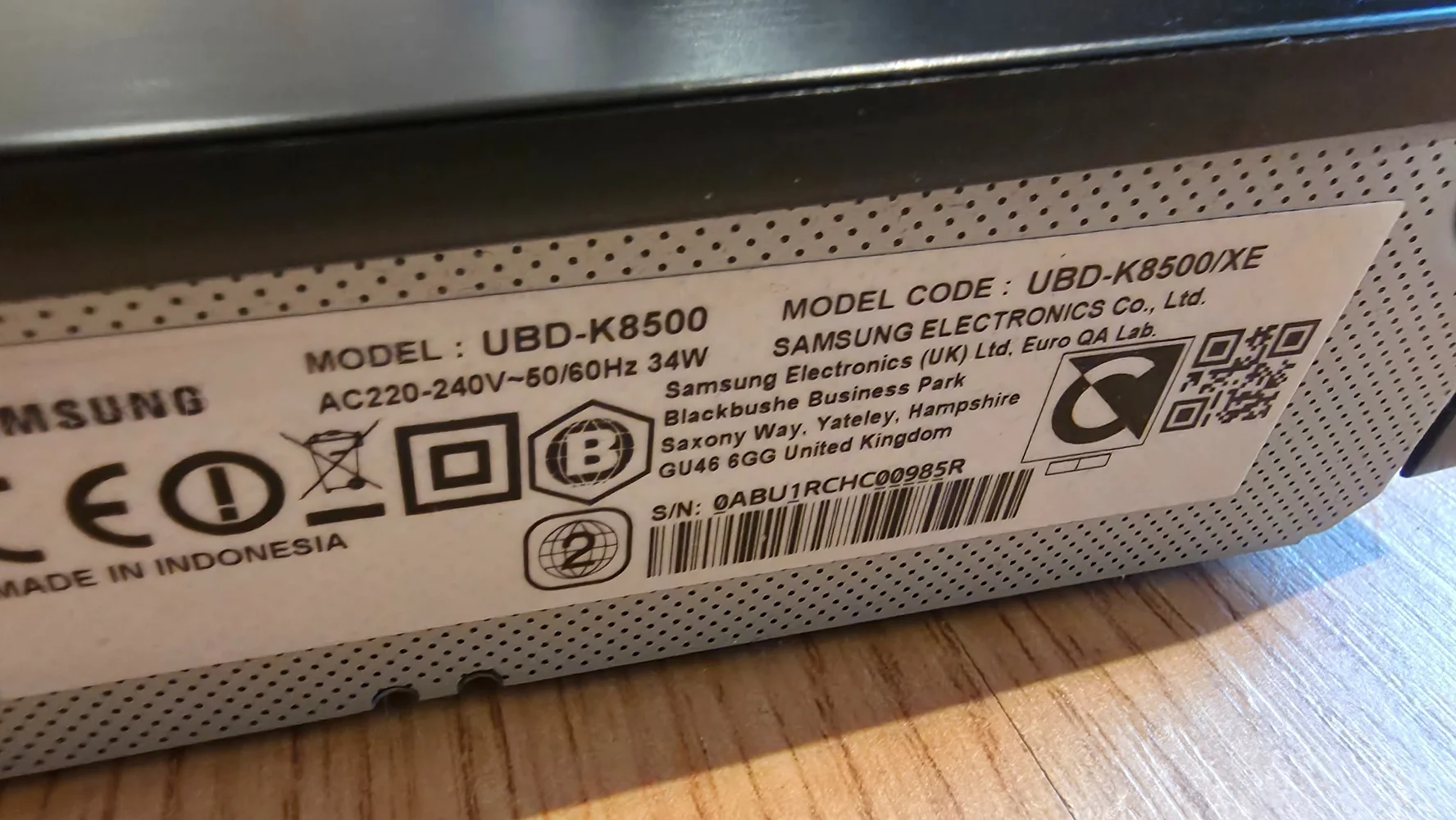 Samsung Bluray spelare - Bild 3 av 3