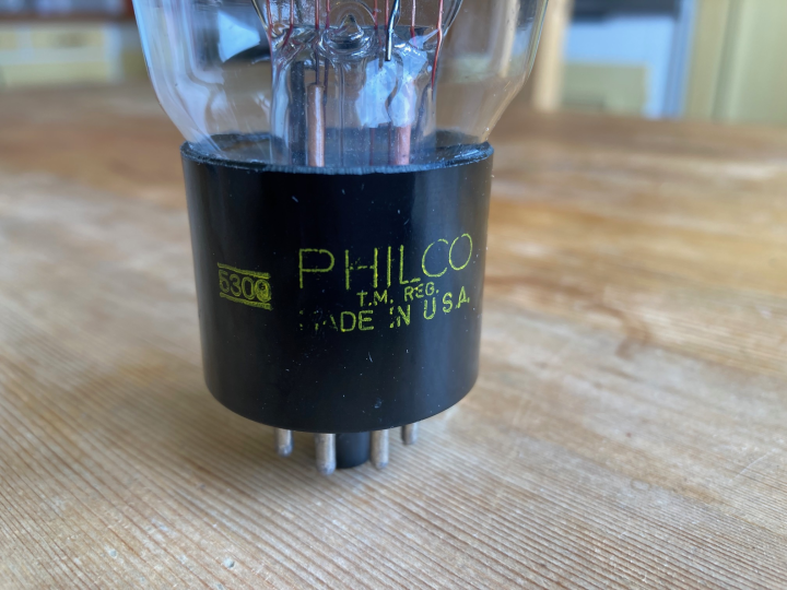 NOS Philco 6AS7G för Bottlehead, Darkvoice, Woo Audio, Little Dot, Feliks-Audio, Miltra, Eufonika