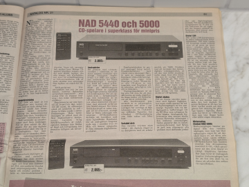 NAD Monitor Series CD 5000 i kanonskick!