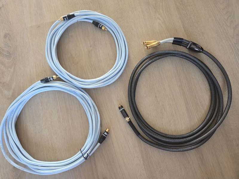 2st Supra sublink 6meter subkablar och en Real Cable Y-SUB 1801 3meter. - Billede 2 af 2