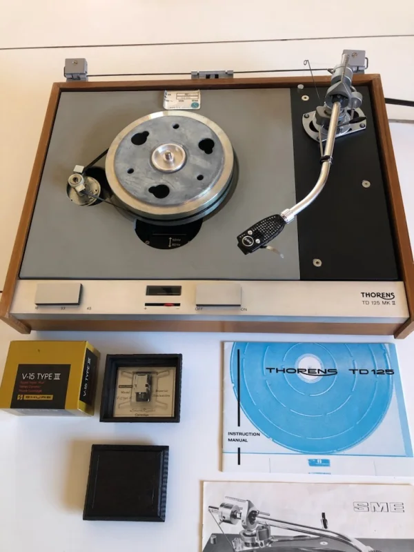 Thorens TD 125 MK II + SME 3009 series II improved - Bild 7 av 7
