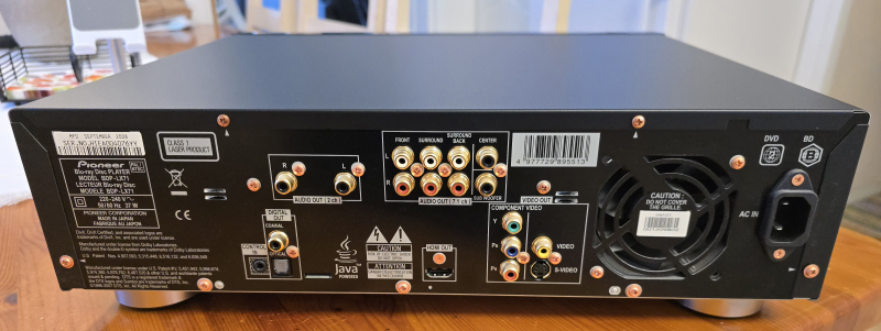 Pioneer BDP-LX 71 Blu-ray-spelare I bästa skick! Pioneer BDP-LX 71 Blu-ray-spelare I bästa skick! - Bild 4 av 4