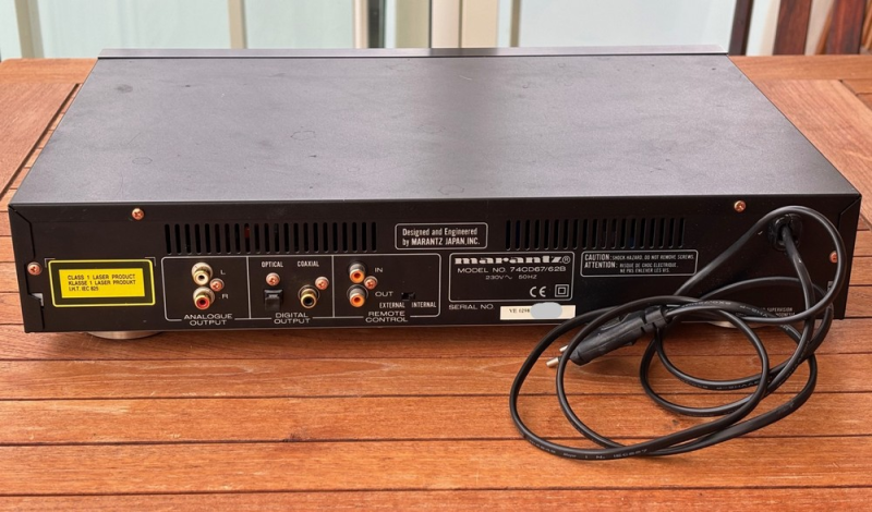 Marantz CD67 mk2 Original SE - Bild 2 av 3