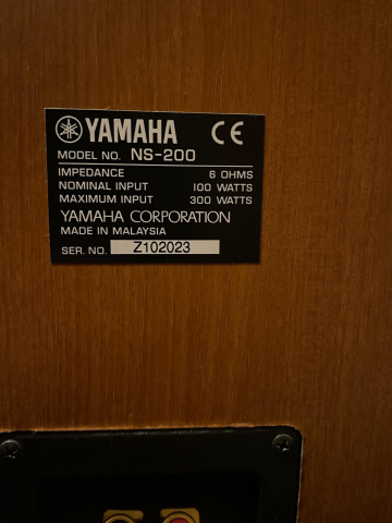 Komplett 5.1 Yamaha system