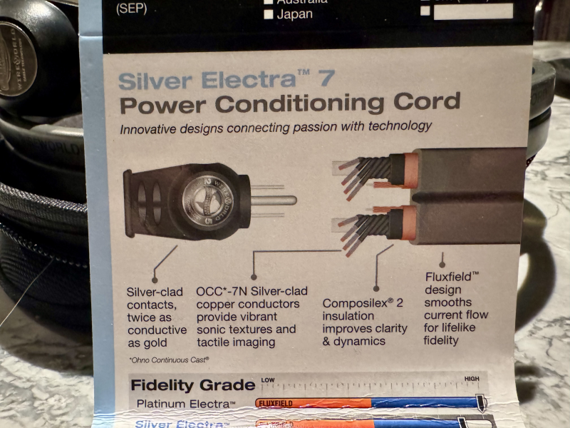 Wireworld Silver Electra 7 - 1m - Bild 5 av 5