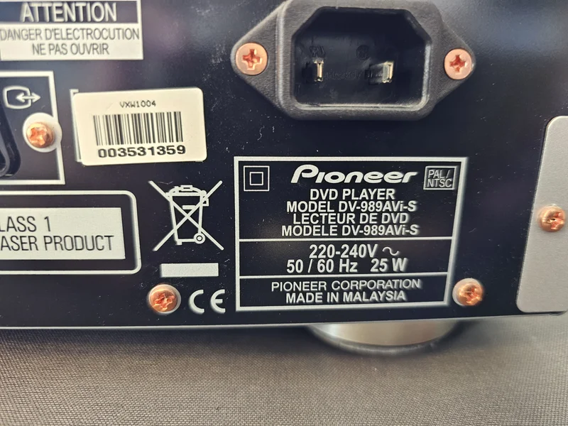 Pioneer DV989AVi DVD - Bild 2 av 5