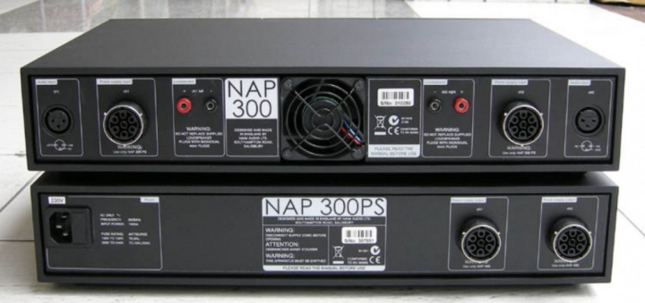 NAIM NAP 300 DR - Slutsteg inkl nätdel - Beg