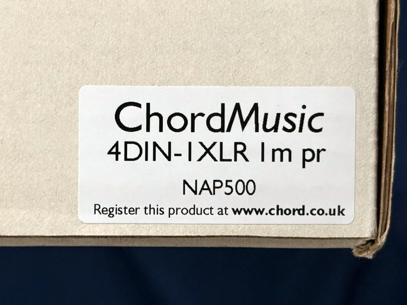 Chord Music Din-XLR kablar - Bild 3 av 6
