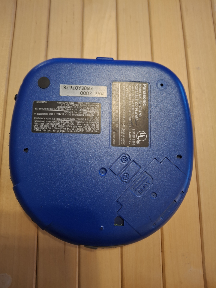 Panasonic SL-CT470 bärbar CD-spelare
