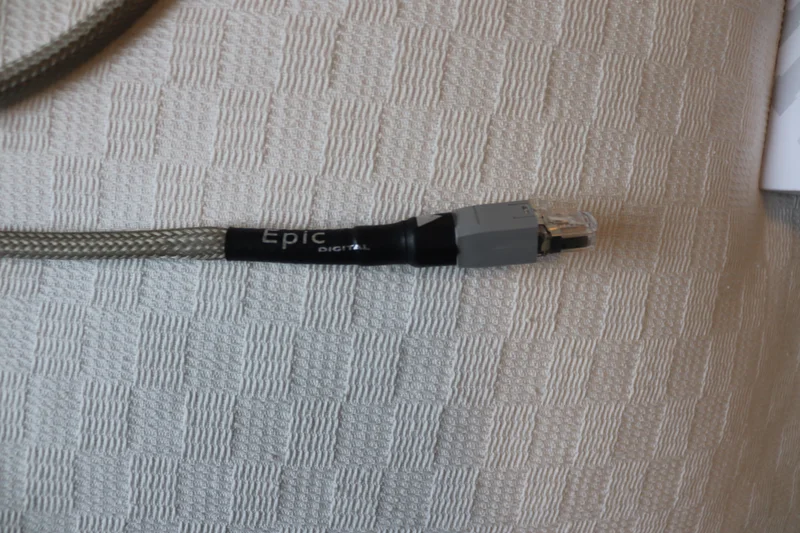 N&auml;tverkskabel Chord EPIC, 1 m, RJ45 - Bild 2 av 2