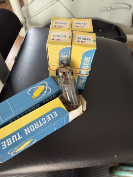 NOS / NIB Rör 6H15H-EB Reflector matchade par 