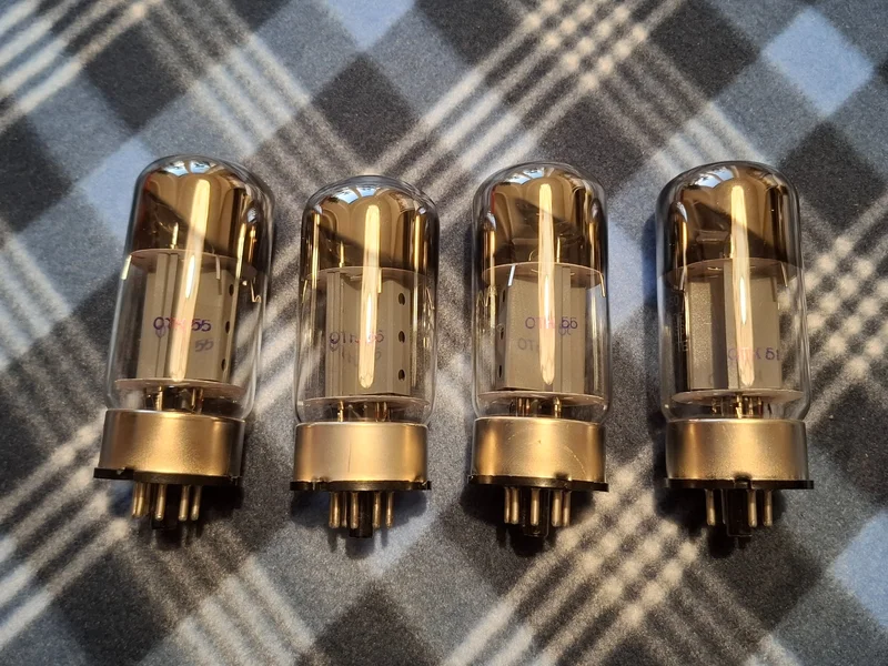 Sovtek 6550WA (6550 / KT88) matchad kvartett NOS - Bild 6 av 6