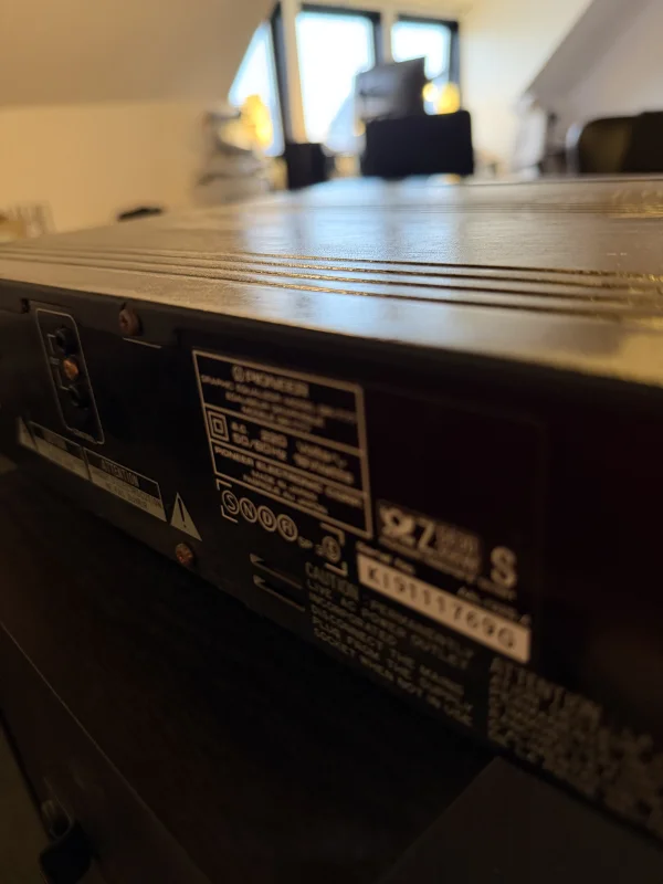 Pioneer GR-777 stereo graphic equalizer svart - Bild 5 av 7