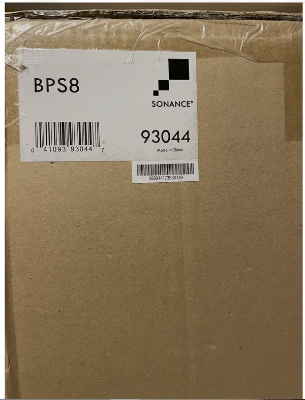 4 st Sonance BPS8 Bandpass Subwoofers + Connectors - Helt nya! - Bild 3 av 3
