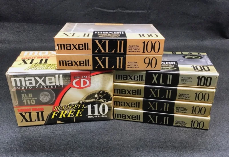 Nya inplastade kassettband  - Bild 1 av 1
