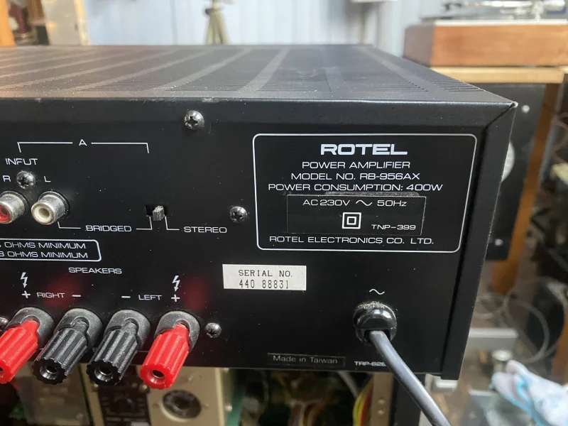 Rotel RB-958 AX Rotel RB-958 AX - Bild 2 av 3