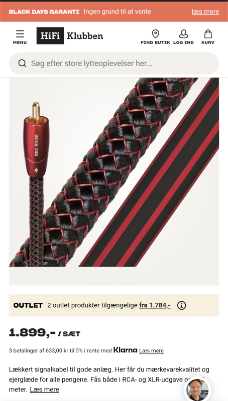 Audioquest Red river RCA - Bild 7 av 7