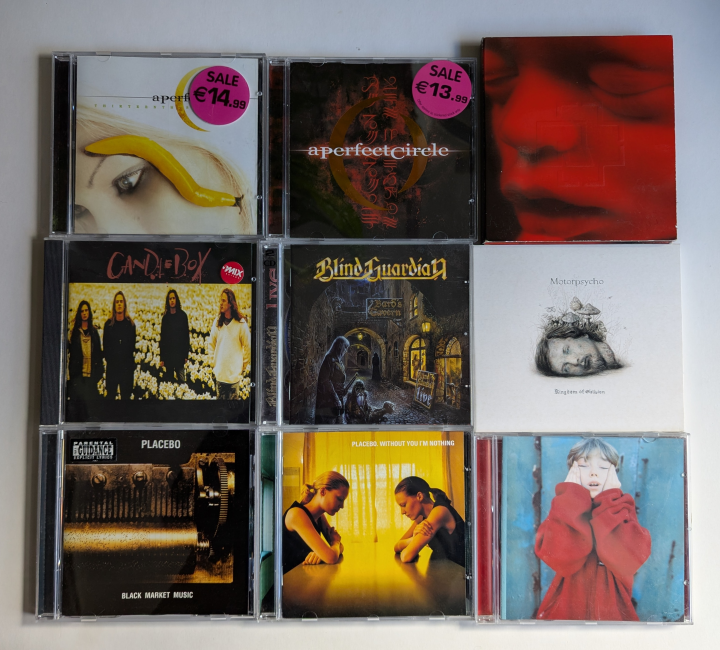 Div rock / prog rock CD 30:- st