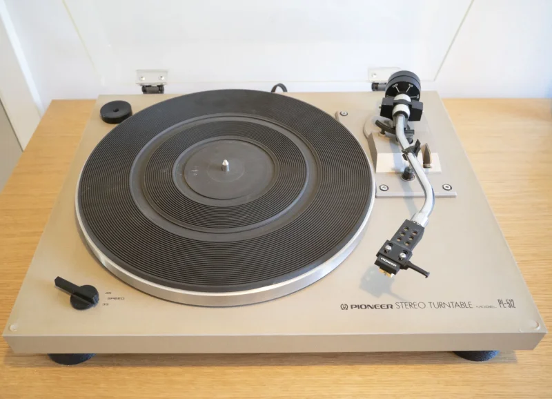 Pioneer PL-512 2-Speed Belt-Drive Turntable (1978-1980) - Bild 4 av 5