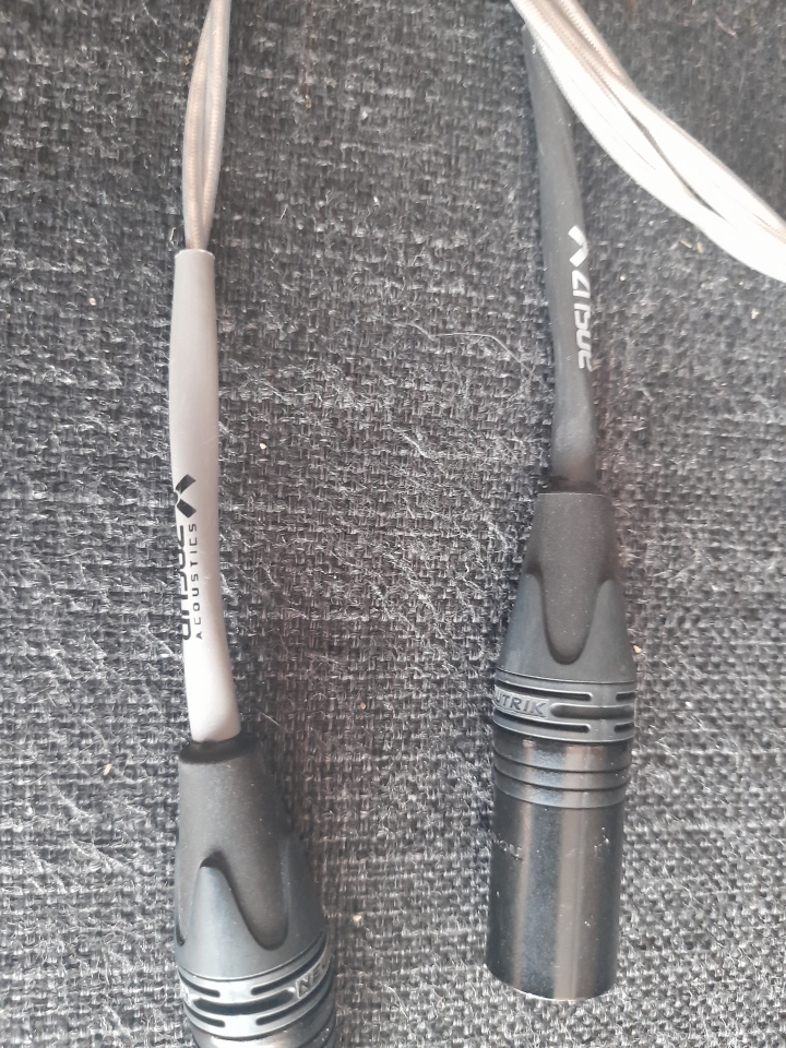 Kabelrensning 2... 1-2m par RCA/XLR