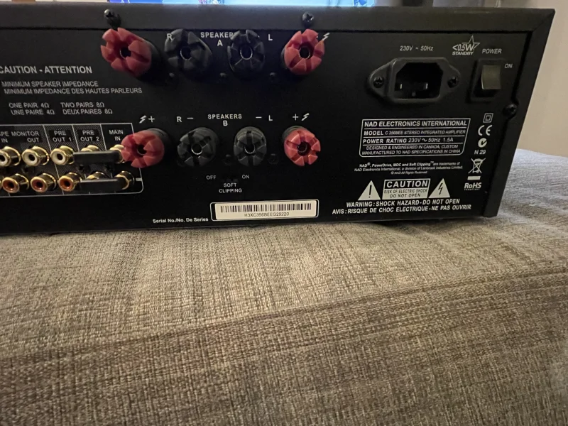 NAD C 356BEE Stereo Integrated Amplifier - Bild 6 av 7