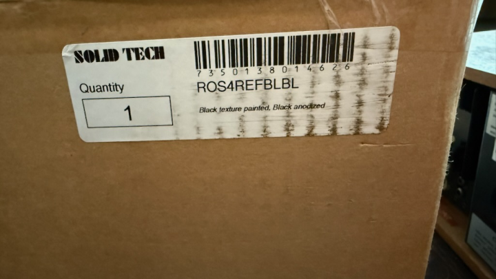 Solid Tech ROS Reference 4 Black