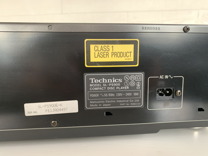 Technics SL-PS900 Technics SL-PS900 - Bild 2 av 7