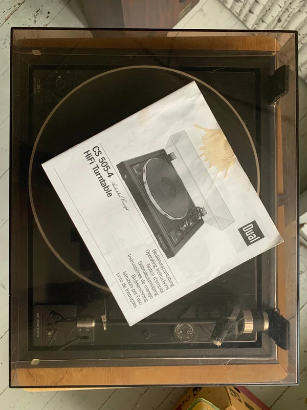 DUAL CS 505-4 Audiophile Concept Skivspelare - Bild 4 av 4