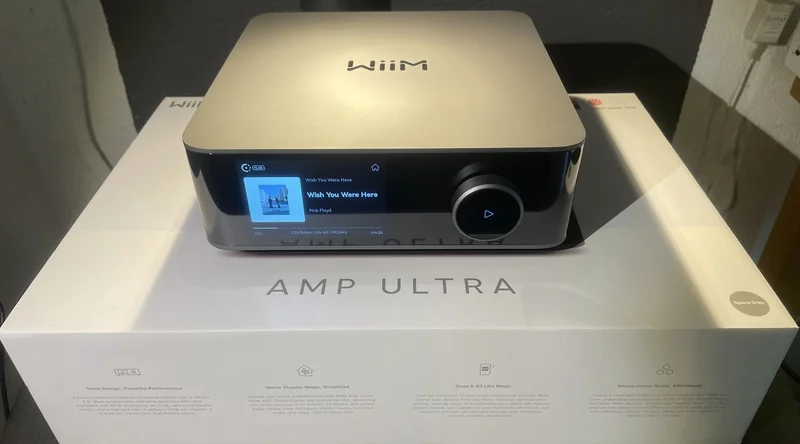 WiiM Amp Ultra 2-kanals streamer/DAC/förstärkare WiiM Amp Ultra 2-kanals streamer/DAC/förstärkare - Bild 1 av 2