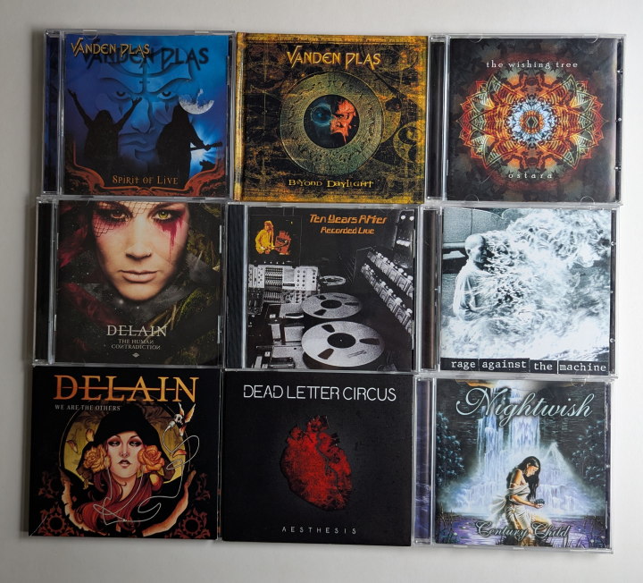 Div rock / prog rock CD 30:- st