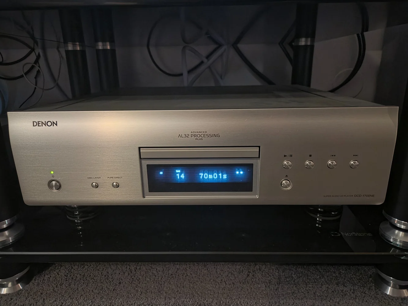 Denon DCD-1700NE  audiofil SACD/CD - Bild 1 av 1