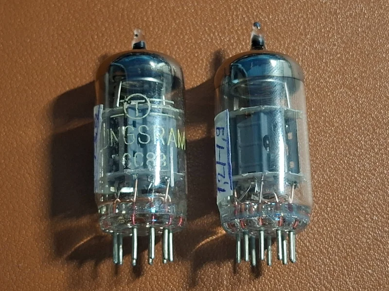 Matchat par Tungsram ECC83 / 12AX7 &ndash; Testar som NOS  - Bild 3 av 5