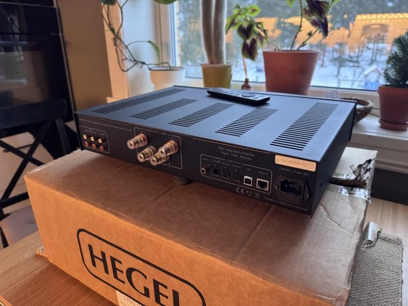 Hegel H90 med innebygd DAC og streamer - Bild 8 av 12