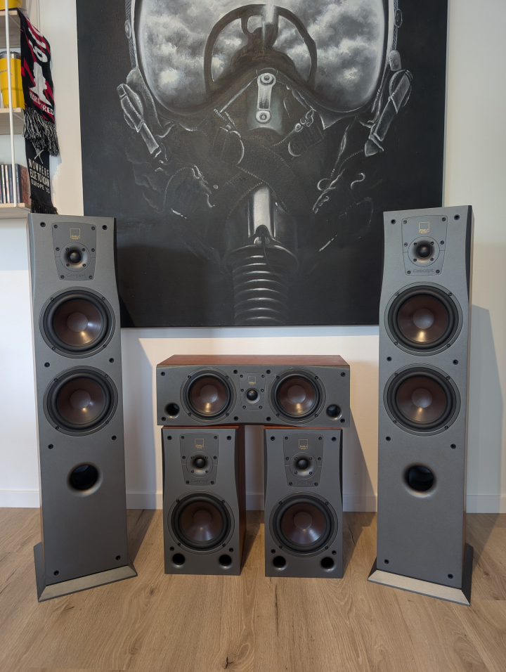 Dali Concept 6 och 2 samt centerhögtalare paketpris!