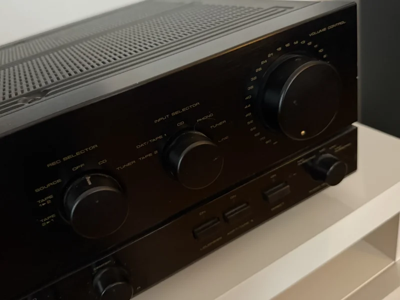 Pioneer A-656 Mark II stereo förstärkare svart Pioneer A-656 Mark II stereo förstärkare svart - Bild 3 av 5